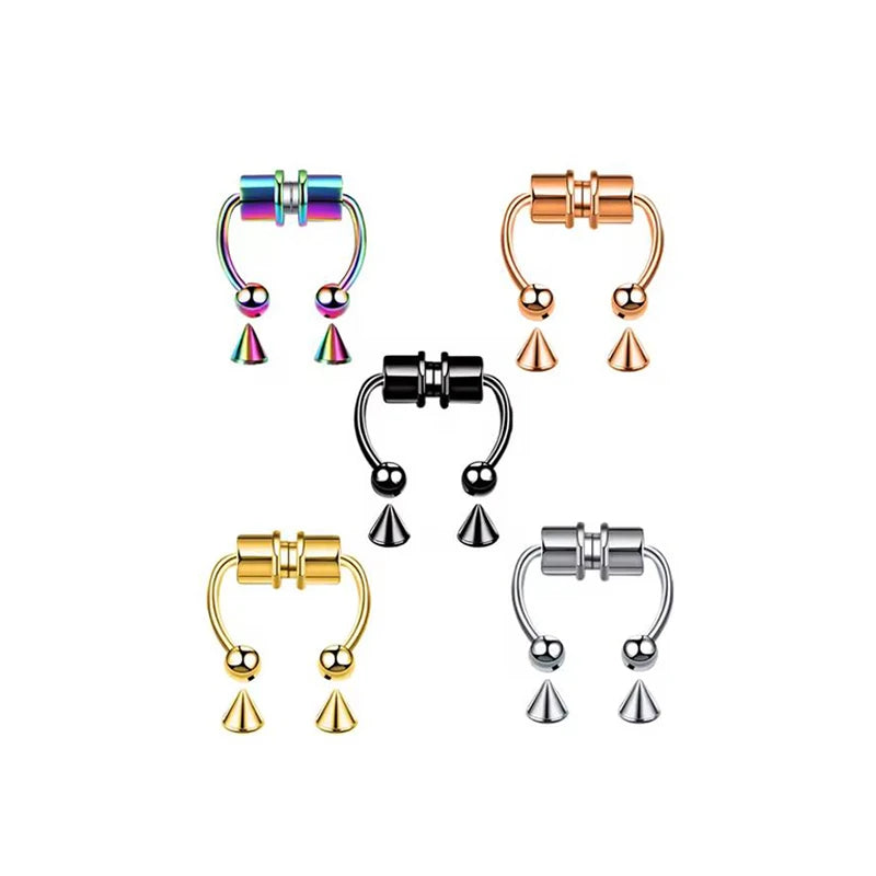 Stainless Steel Punk Body Jewelry 🖤