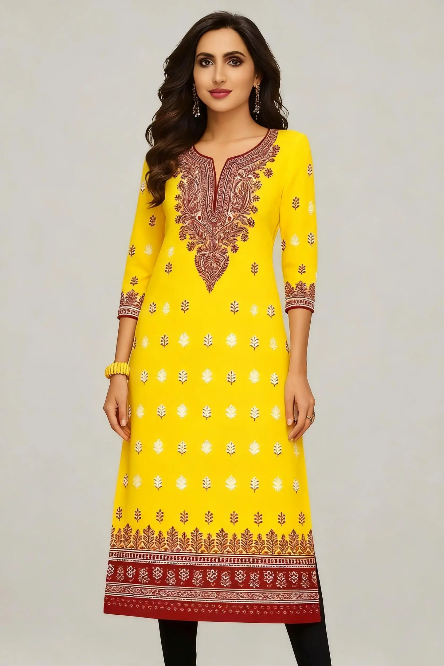 Women’s Islamic Straight Kurta Dress