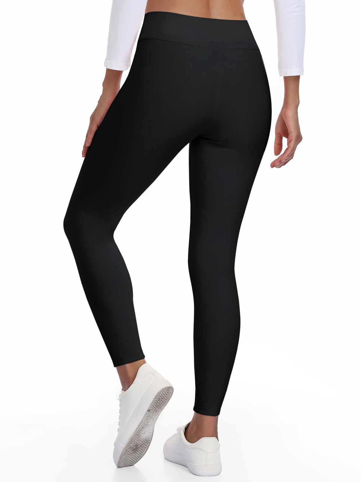 Women's High-Waisted Fleece-Lined Leggings
