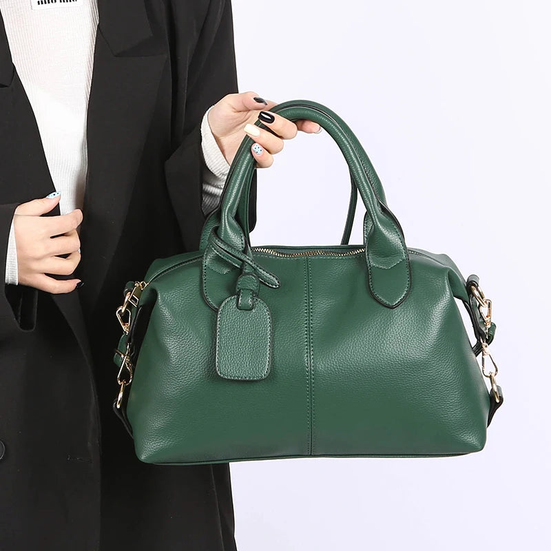 Women’s Fashion PU Shoulder & Crossbody Tote Bag