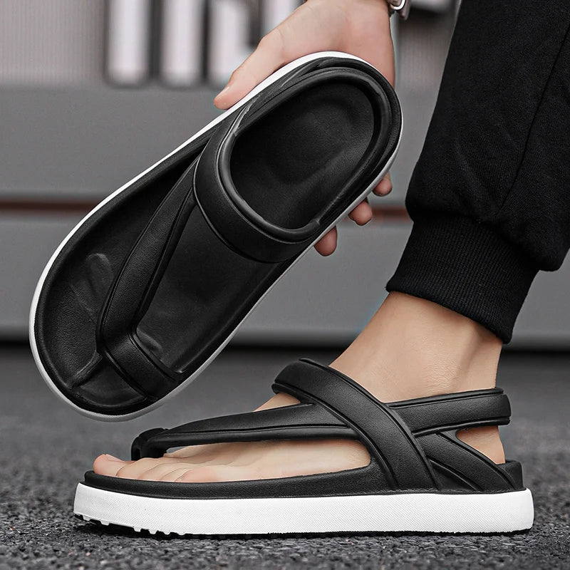 Couple Flip-Flops for Men and Women Summer Outer Wear Non-Slip Wear-Resistant Flip-Flops Outdoor Sports Beach Sandals