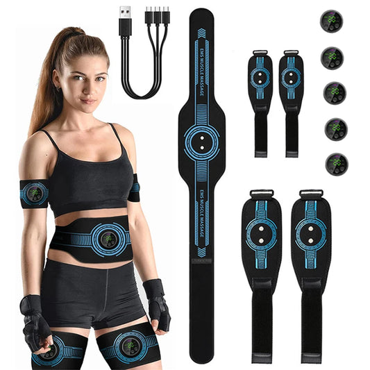 Smart EMS Abdominal Muscle Stimulator Belt