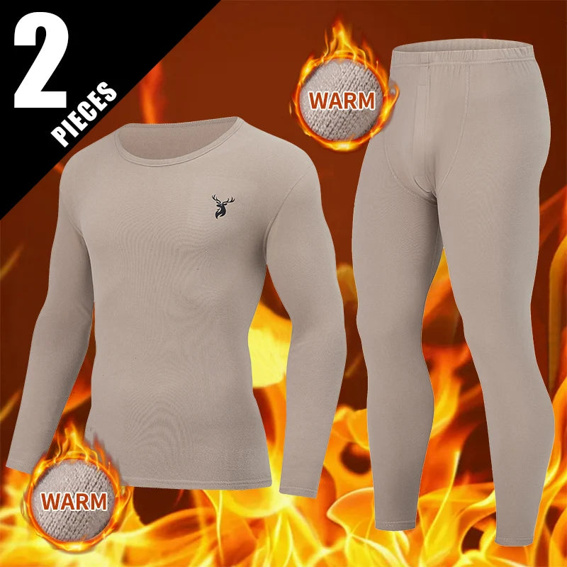 Men's Stretch Thermal Long Sleeve Base Layer