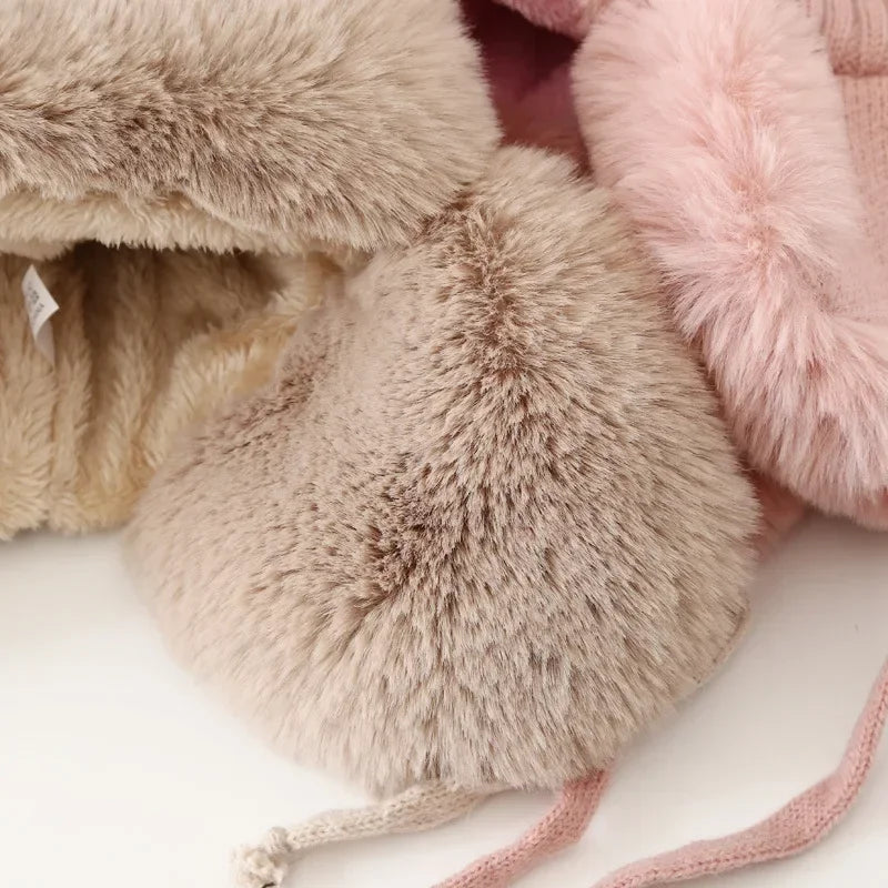 Women's Cozy Faux Fur Trapper Hat