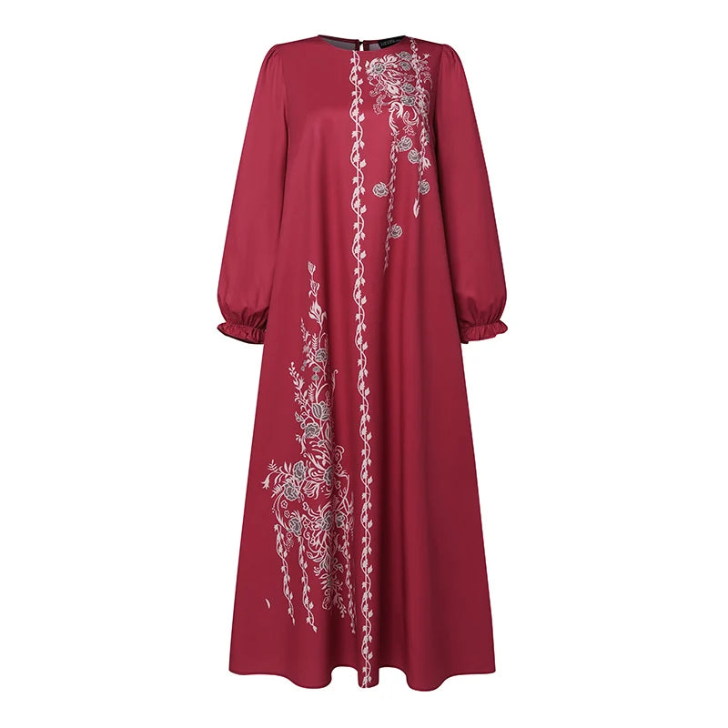 Women’s ZANZEA Bohemian Floral Maxi Dress