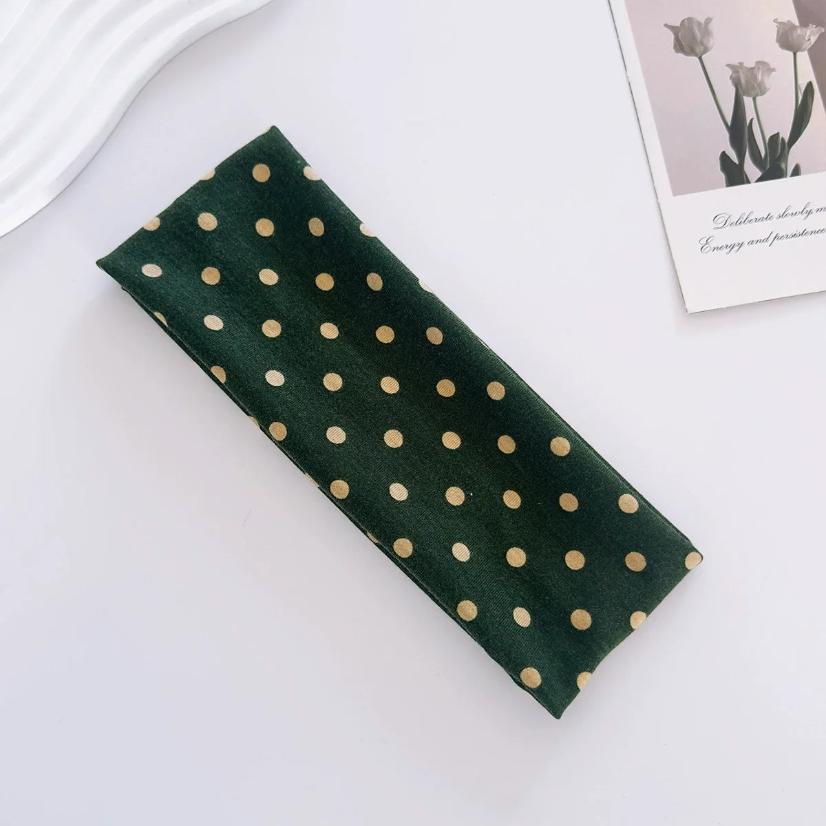 Women’s Y2K Retro Dot Stretch Headband