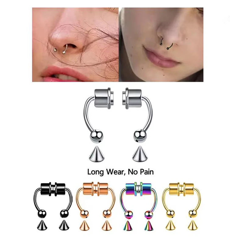 Stainless Steel Punk Body Jewelry 🖤