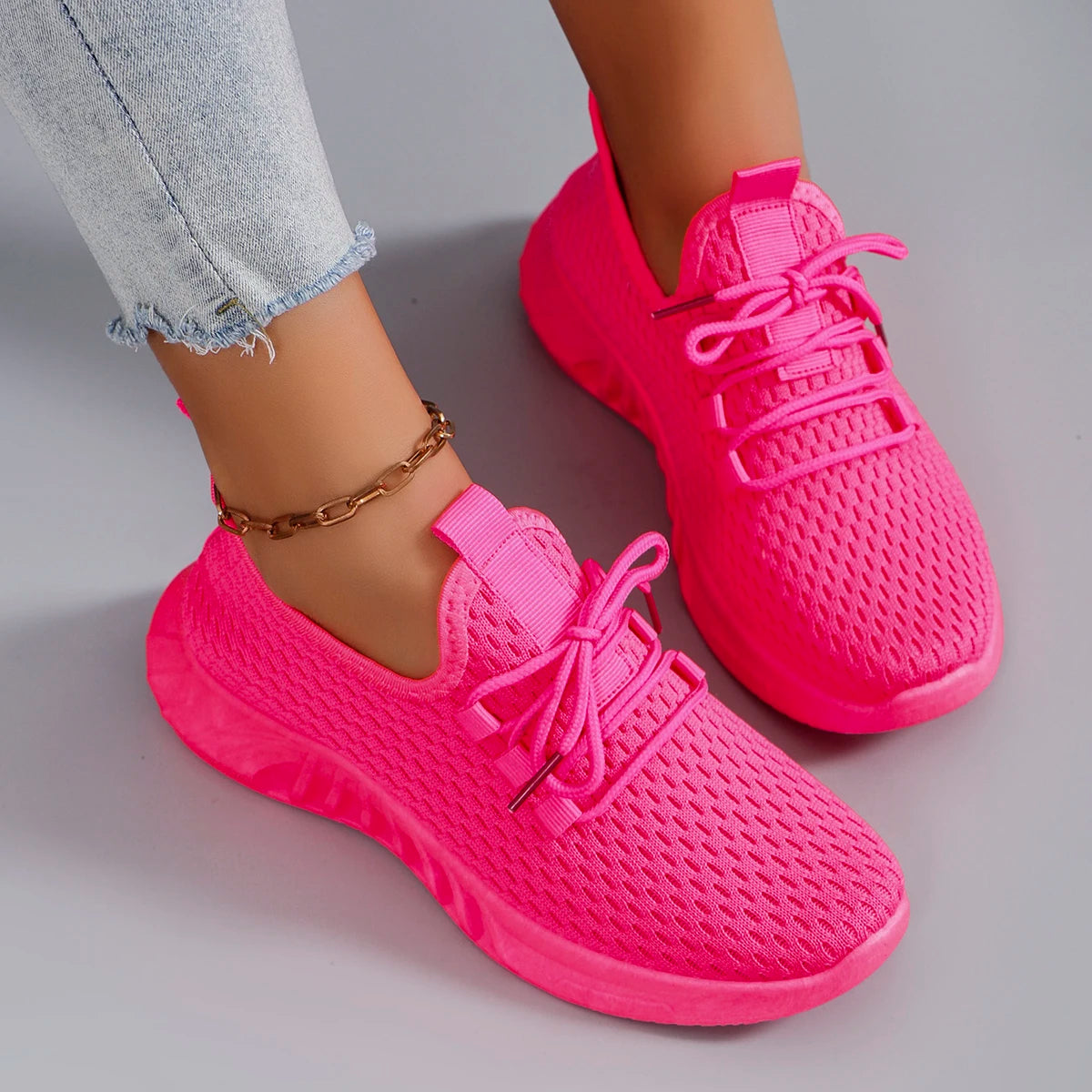 Women’s Breathable Mesh Casual Sneakers