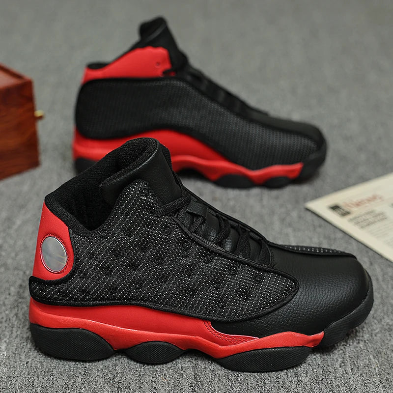 Unisex High-Top Basketball Training Shoes.