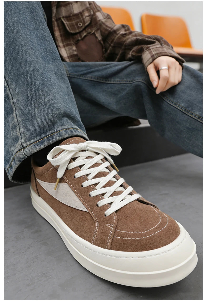 New Arrival Mens Casual Shoes Platform Male Sneakers Stylish Vulcanized Shoes for Man Hot Sale Casual Footwear Skateboard Shoes