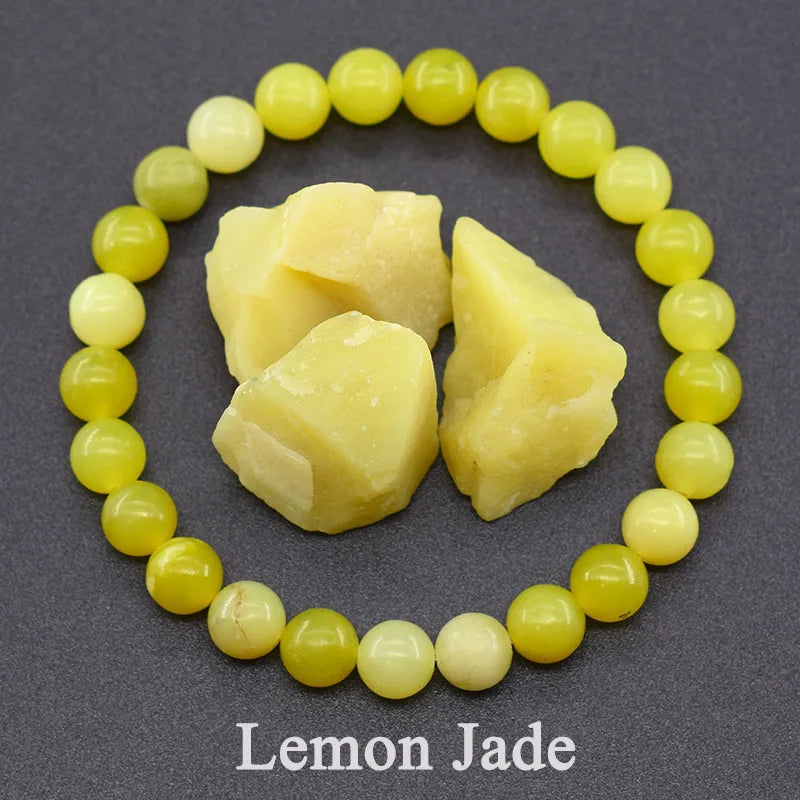 Indian Agate Bead Bracelet for Women – Natural Colorful Crystal Stone Strand Bracelet, Energy-Inspired Yoga Jewelry Gift