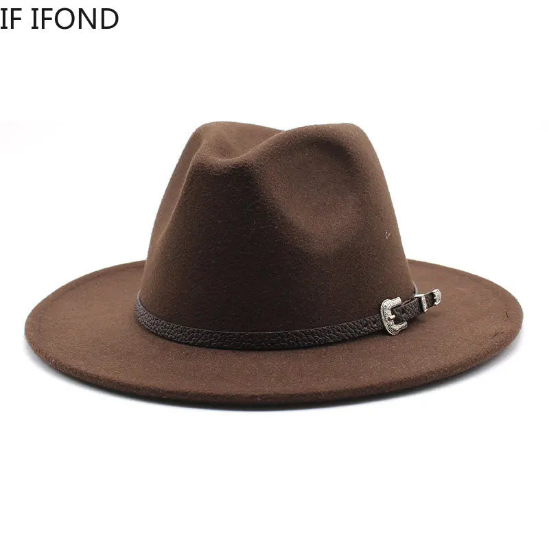 Classic British Style Fedora Hat