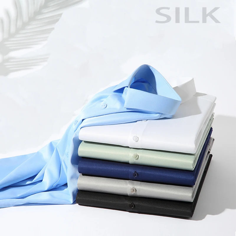Men’s Wrinkle-Resistant Business Shirt