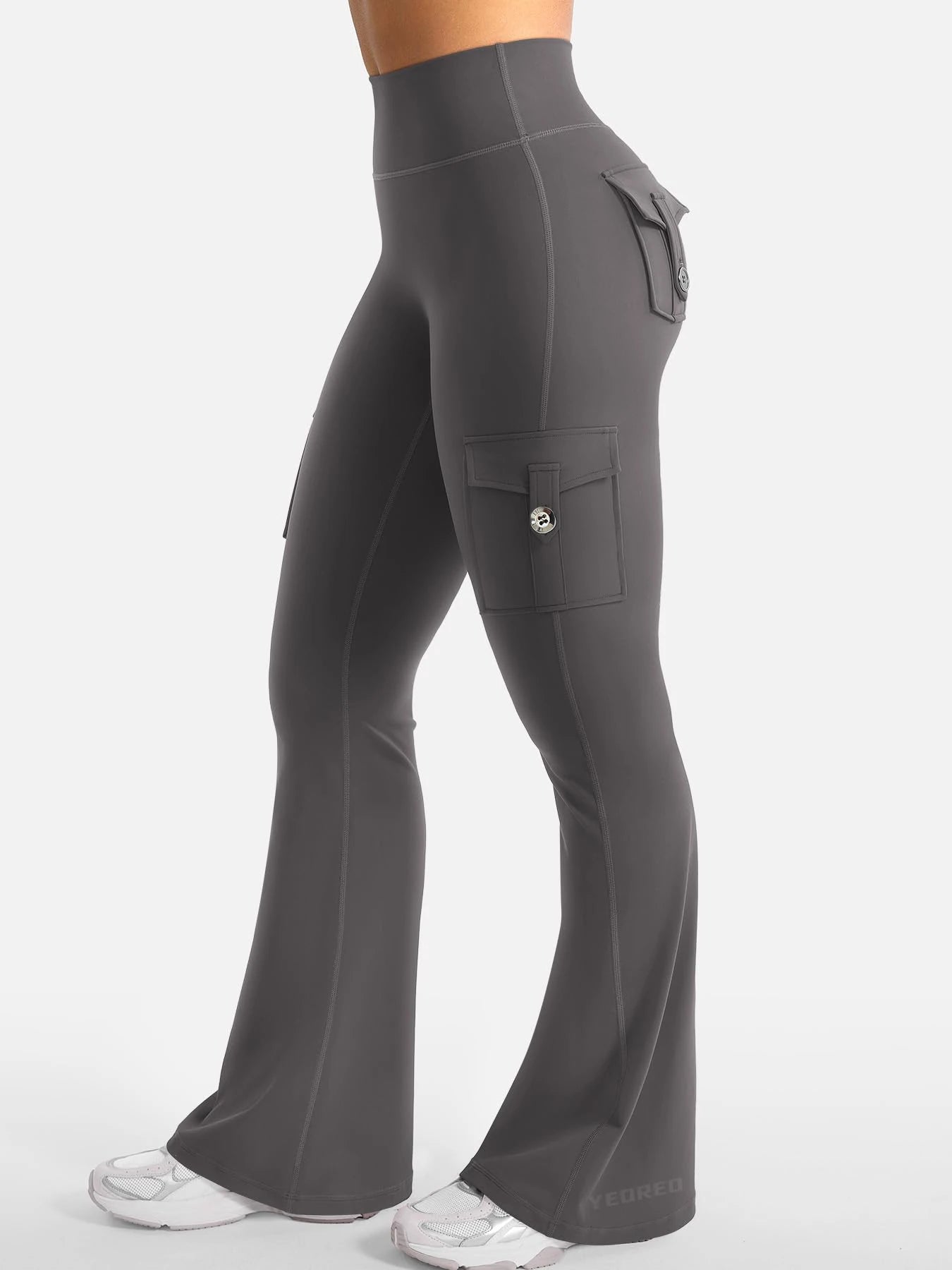 Women’s High-Waisted Flare Fitness Pants
