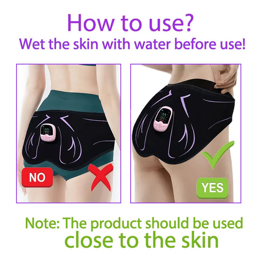 Rechargeable EMS Glute Muscle Stimulator