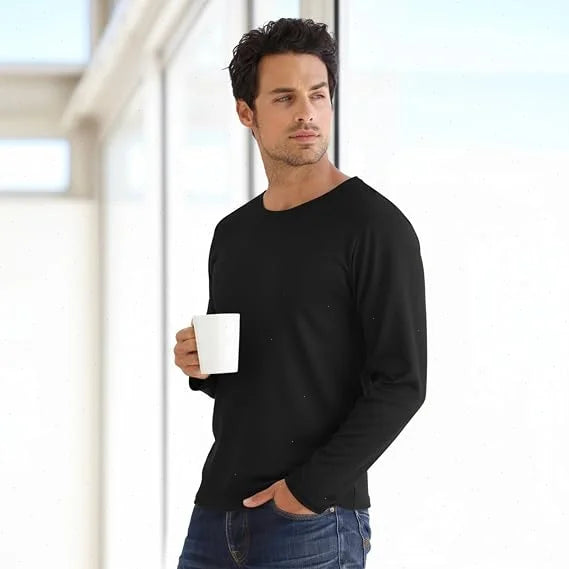 Men's Thick Fleece-Lined Thermal Shirt