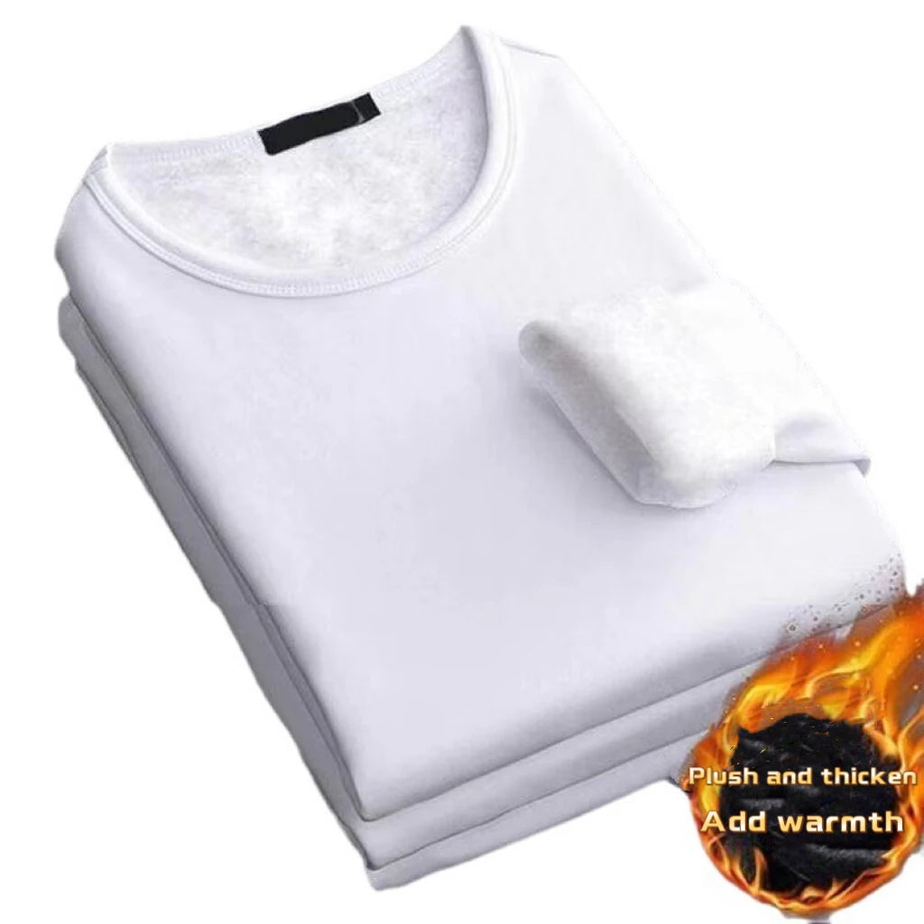 Men's Thick Fleece-Lined Thermal Shirt