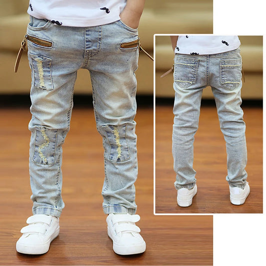 IENENS Boys Skinny Denim Jeans (5-13 Years)