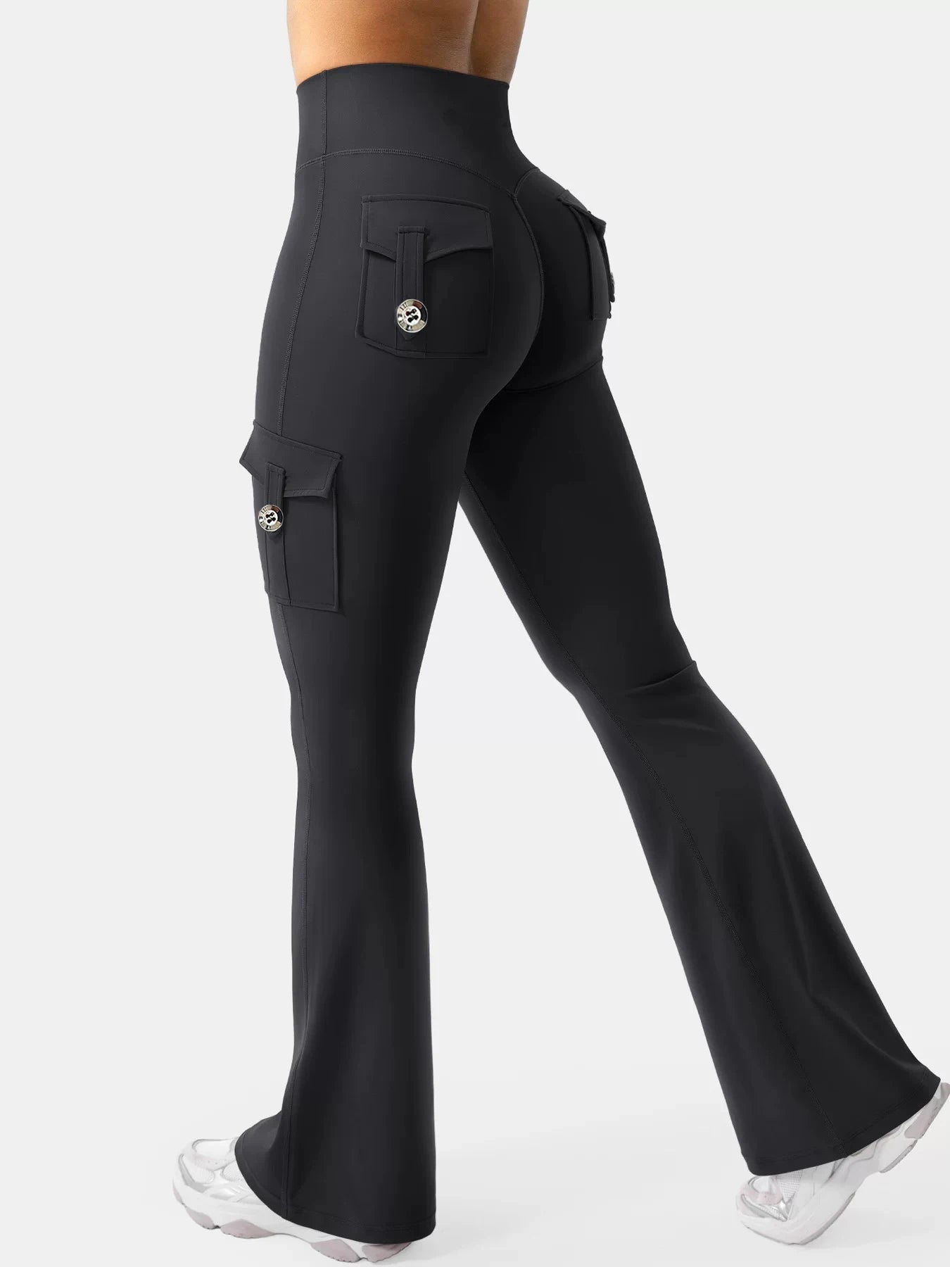 Women’s High-Waisted Flare Fitness Pants
