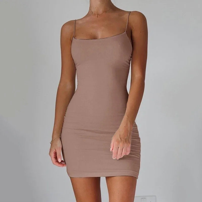 Women’s High Street Sleeveless Mini Dress