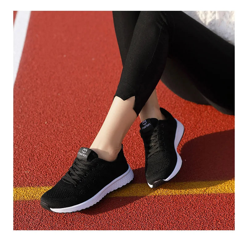 Women’s Breathable Platform Running Sneakers