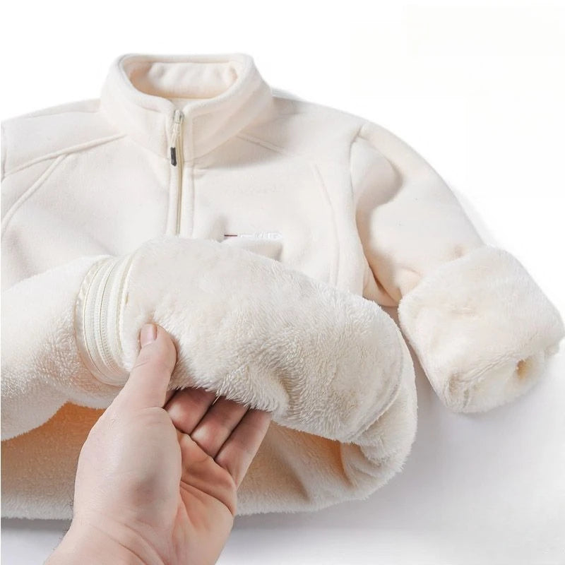 Women's Cozy Embroidered Fleece Jacket