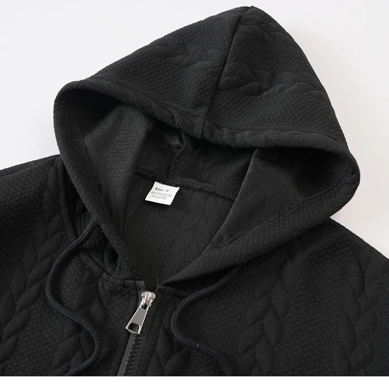 2026 Men’s Paisley Print Zip Hoodie
