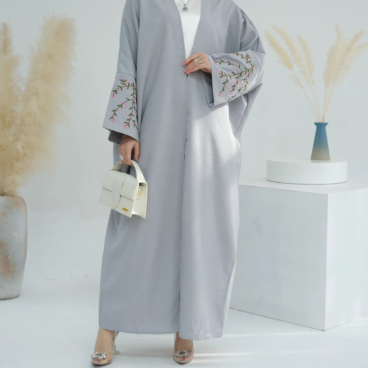 Women’s Elegant Eid Embroidered Abaya