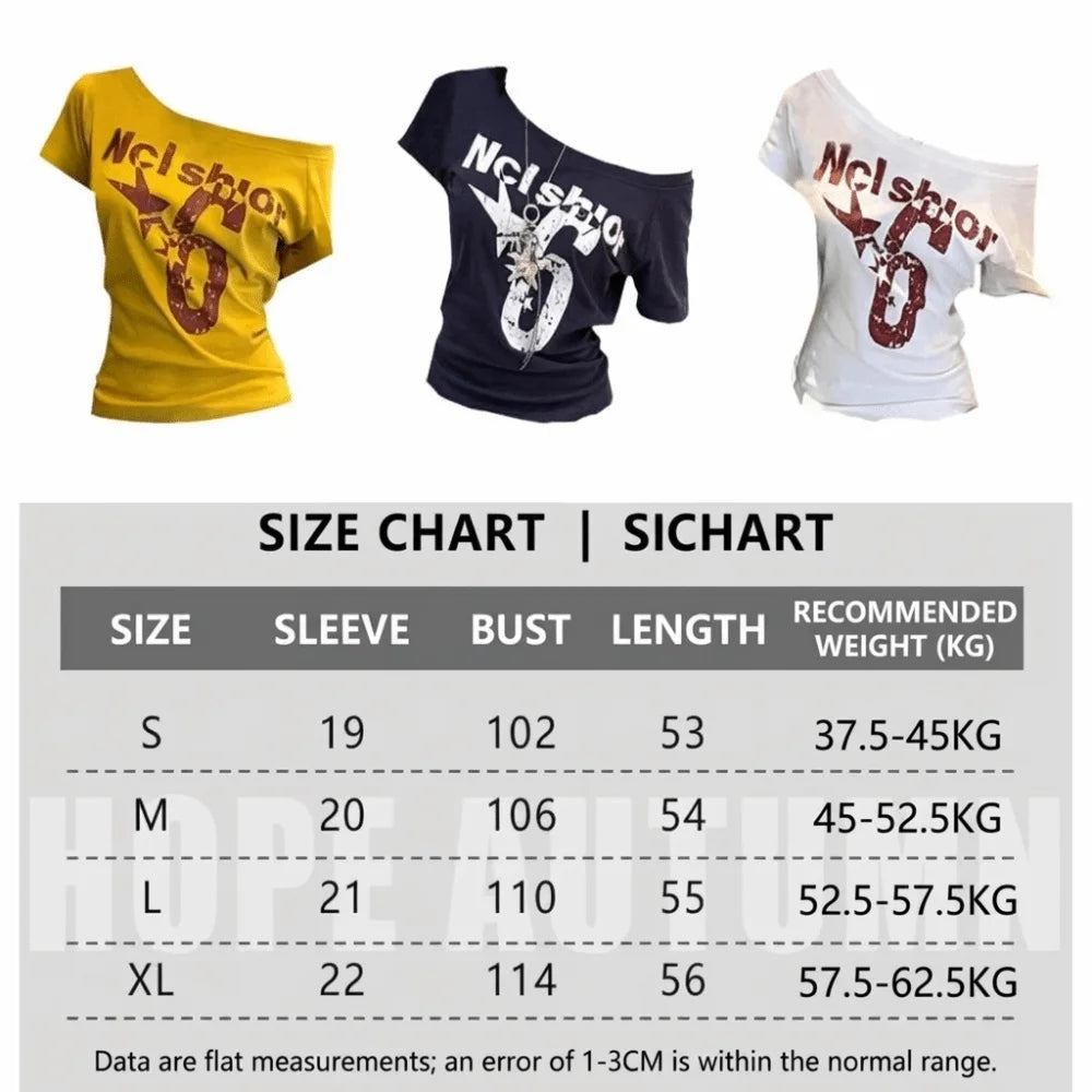 Women’s Chic Geometric Short-Sleeve Top