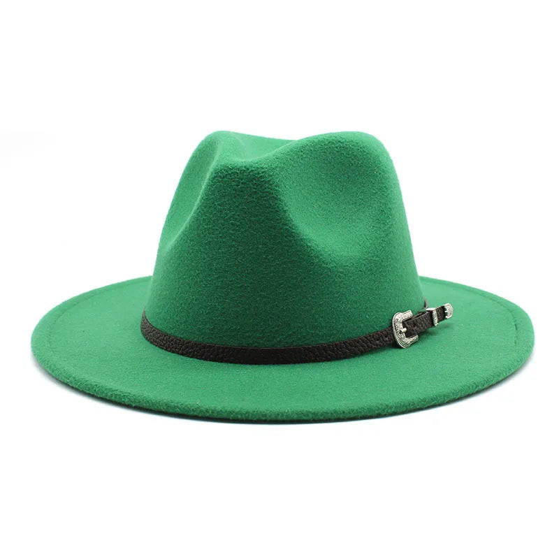 Classic British Style Fedora Hat