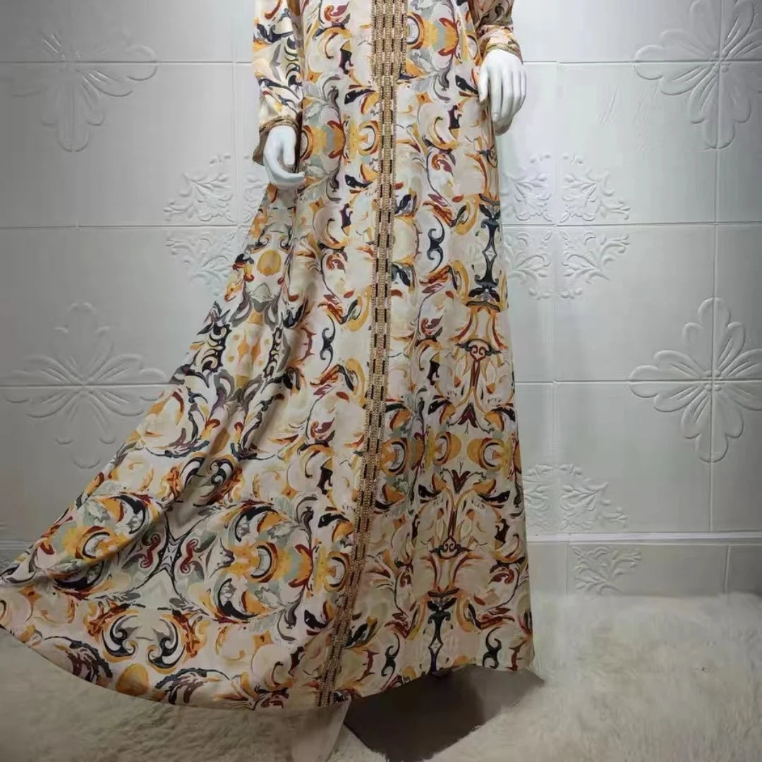 Abaya Dress for Women Dubai Turkey Luxury African Muslim Fashion Dress 2024 New Style Fashion Boubou Robe Oman Arabic Ramadan