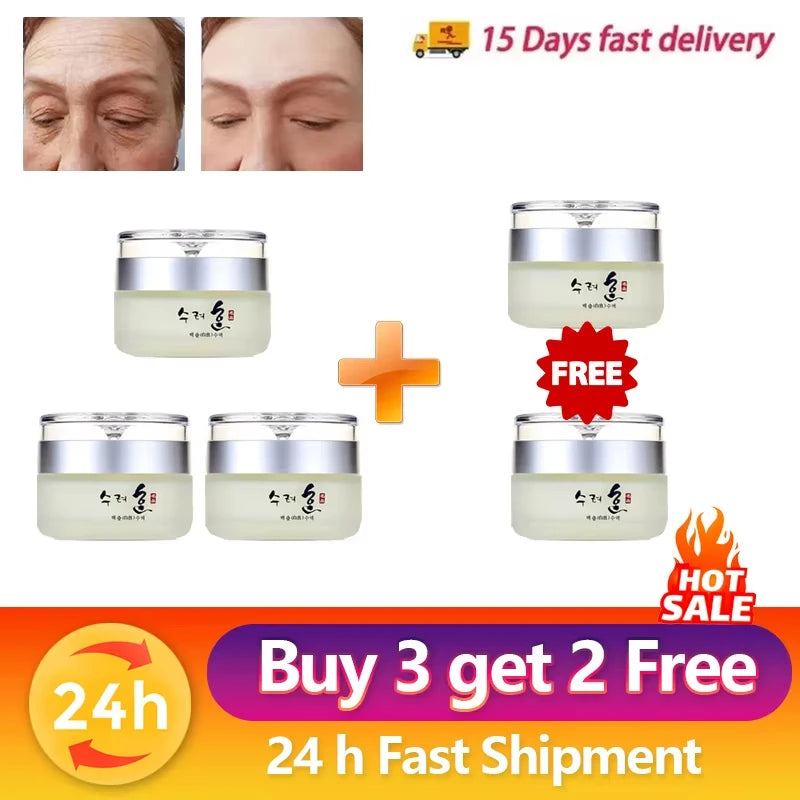 50g Collagen Firming Korean Skincare Cream – Deep Hydration, Fine Line Care, Anti-Aging & Brightening Face Moisturizer