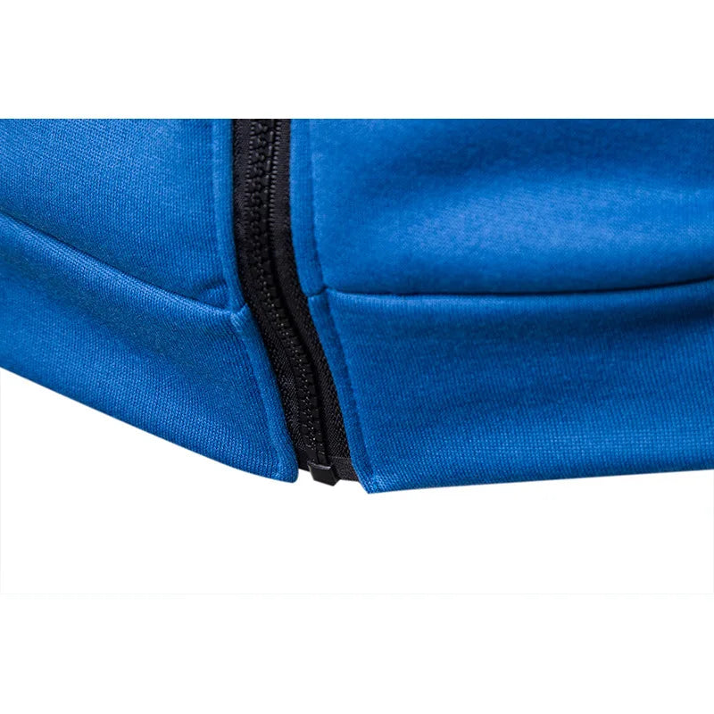 Men’s Polka Dot Zip Hoodie