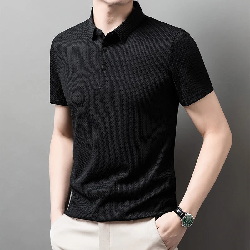 Men’s Casual Floral Polo Shirt