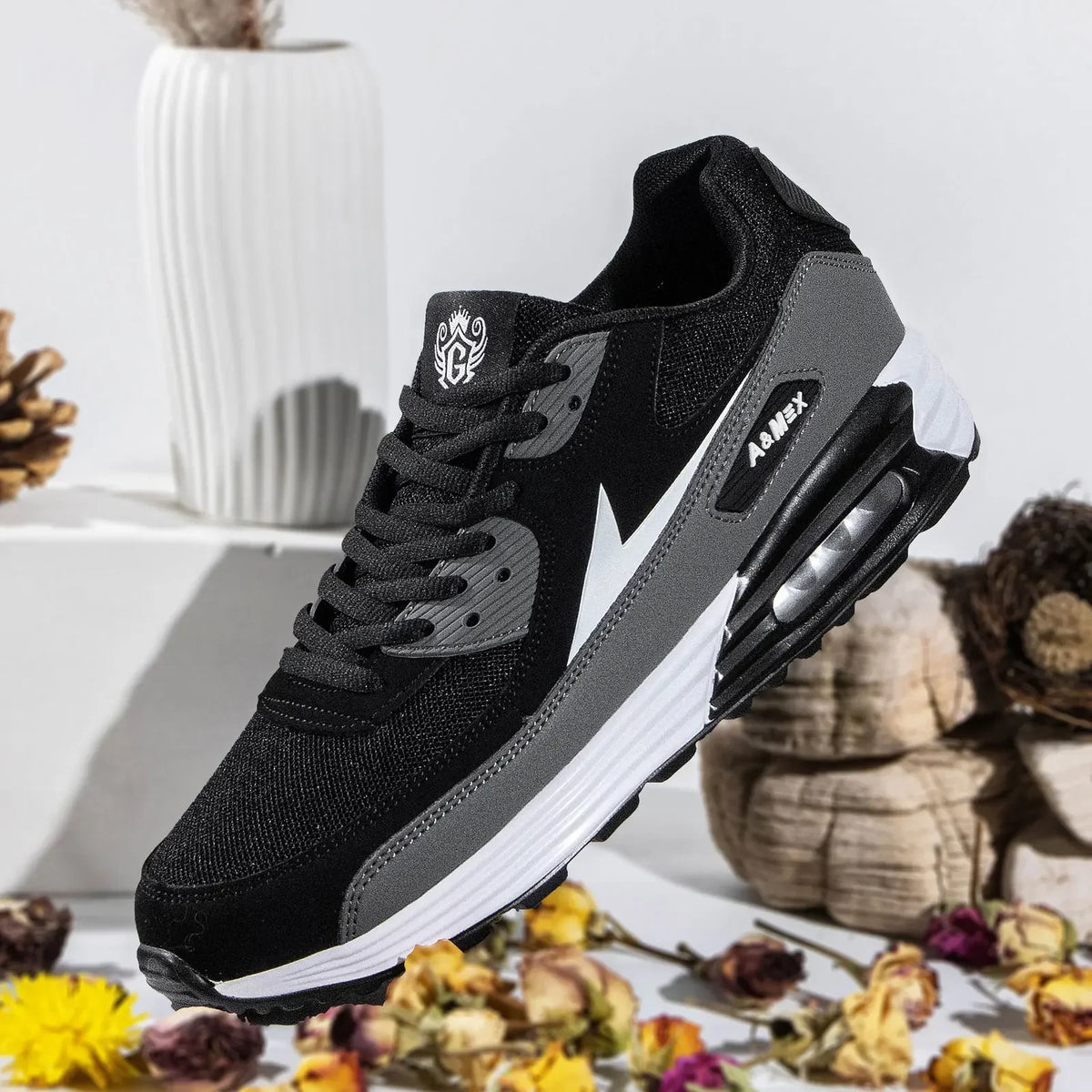 Men’s Air Cushion Breathable Running Sneakers