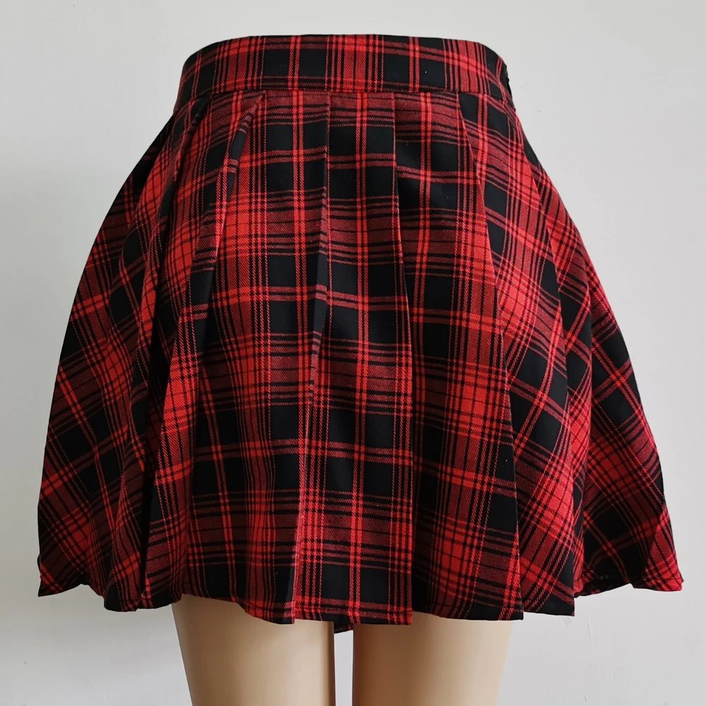 Women’s Harajuku Gothic Asymmetrical Mini Skirt