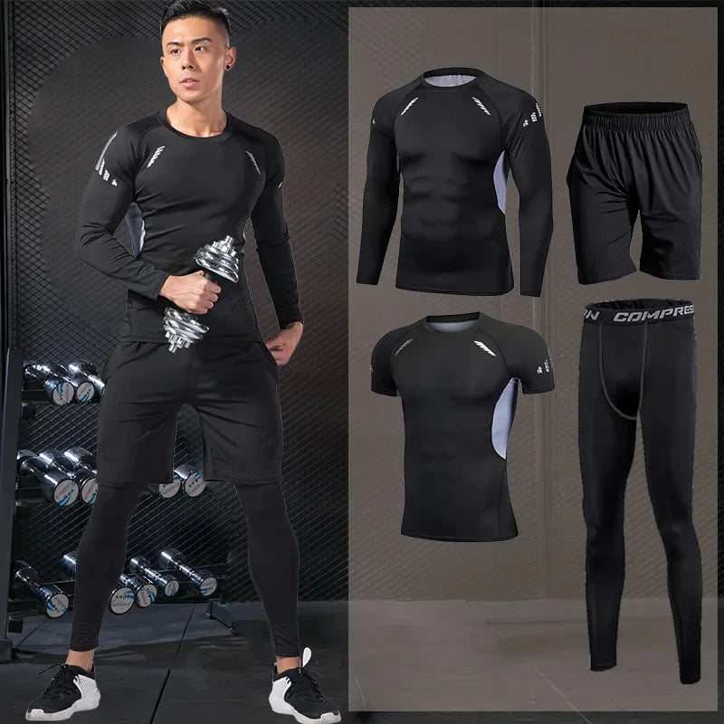 Men’s Compression Training Sports Set