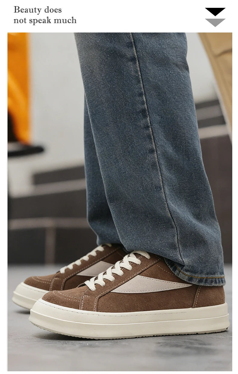 New Arrival Mens Casual Shoes Platform Male Sneakers Stylish Vulcanized Shoes for Man Hot Sale Casual Footwear Skateboard Shoes