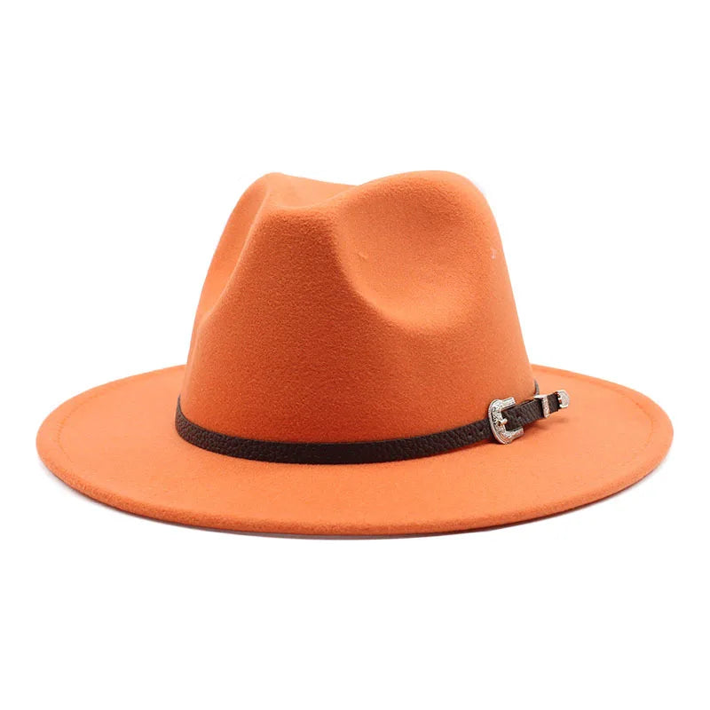 Classic British Style Fedora Hat