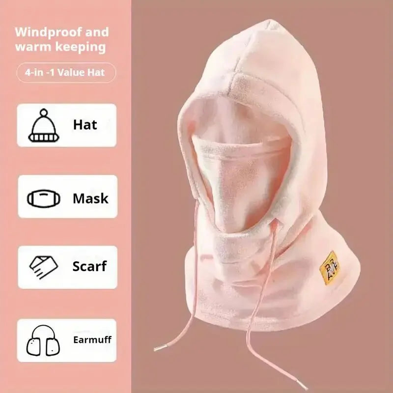 Unisex 3-in-1 Winter Balaclava Hat