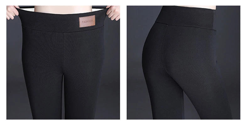 Women's Cozy Lamb Fleece Thermal Leggings