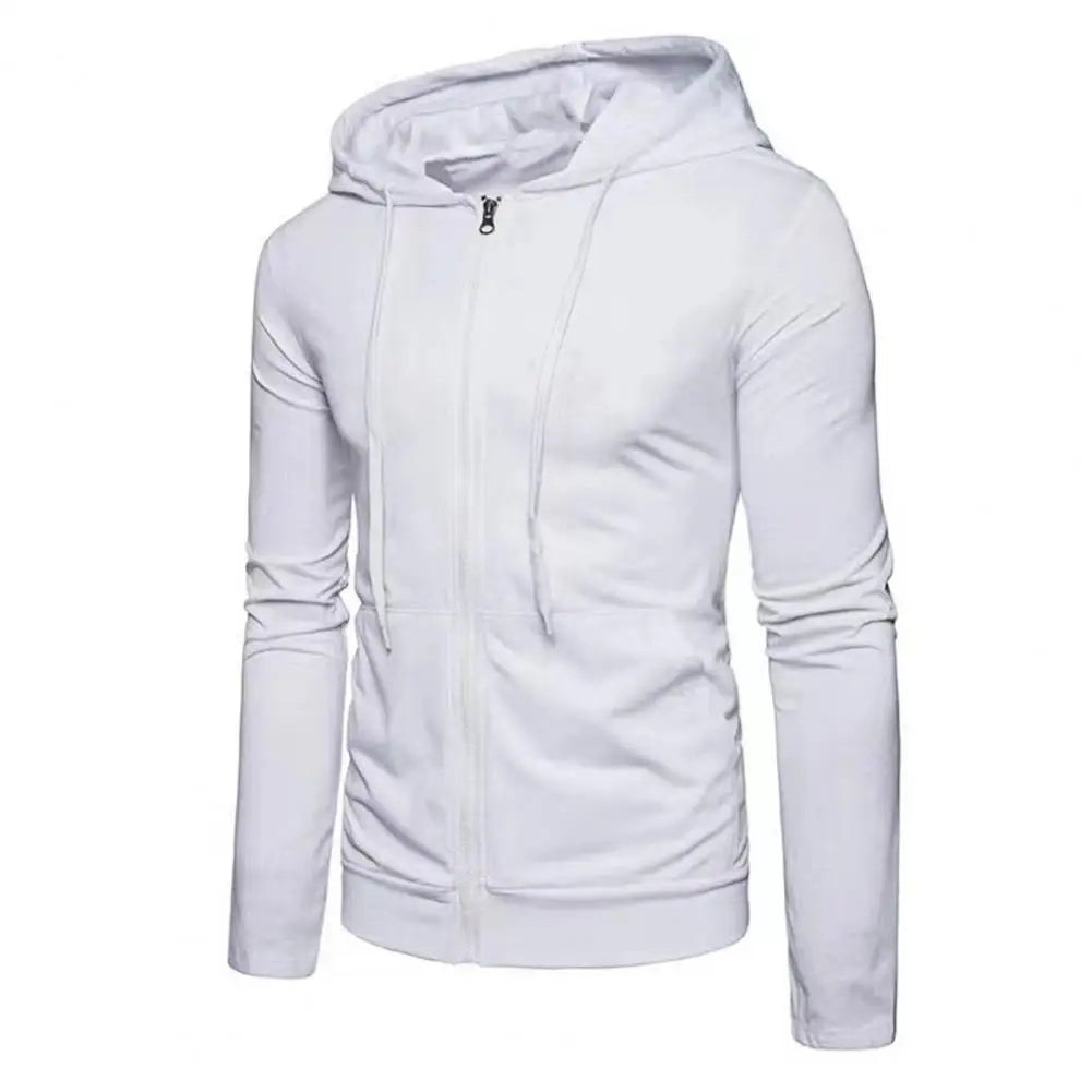 Men’s Casual Full-Zip Hoodie