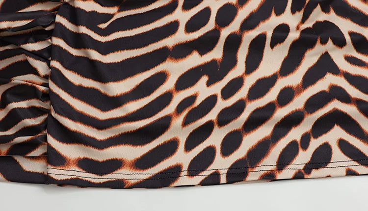 Women’s Printed Mini Bodycon Dress