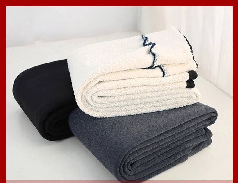 Women's Cozy Lamb Fleece Thermal Leggings