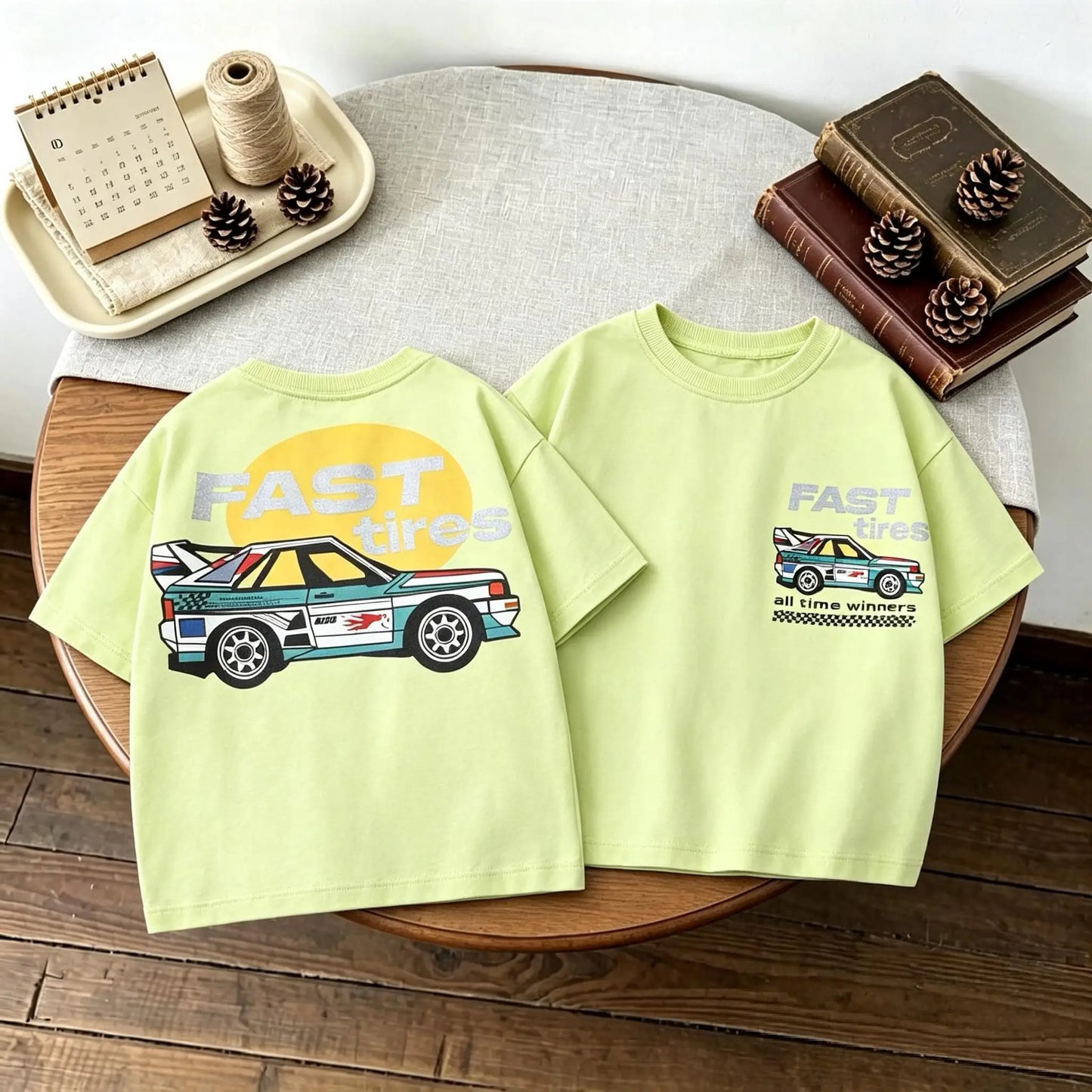Kids’ Double-Sided Print Summer T-Shirt