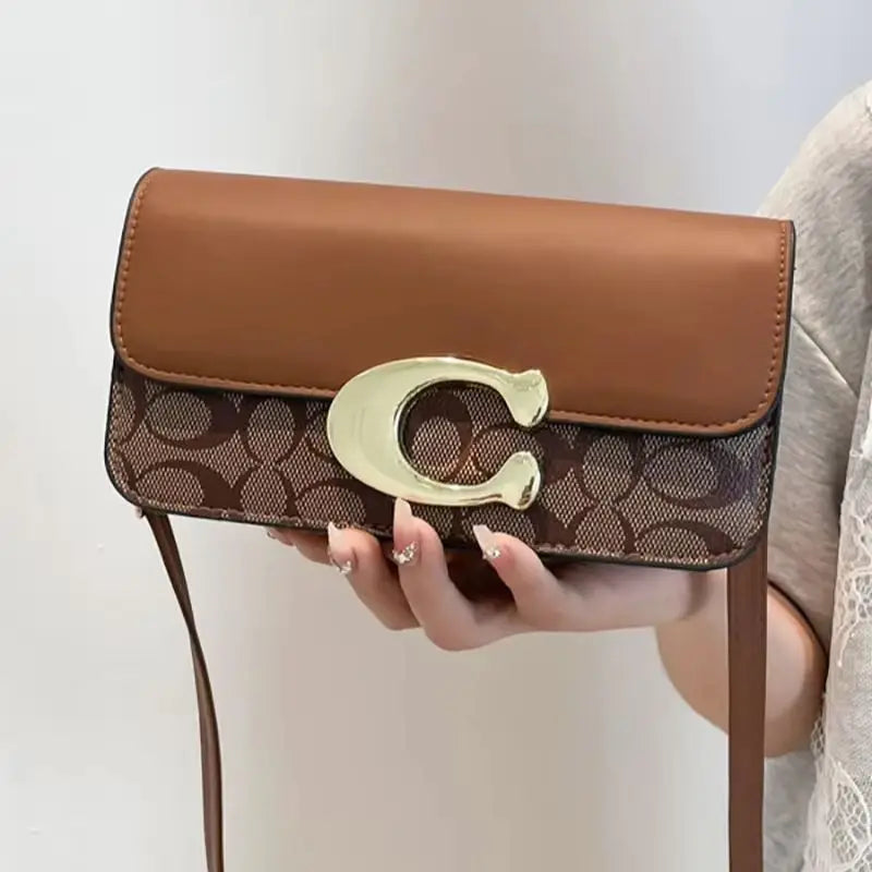 Women’s New Versatile Small Square Bag, Fashionable Retro Tofu Shoulder & Crossbody Messenger Bag, High-Grade Textured Handbag