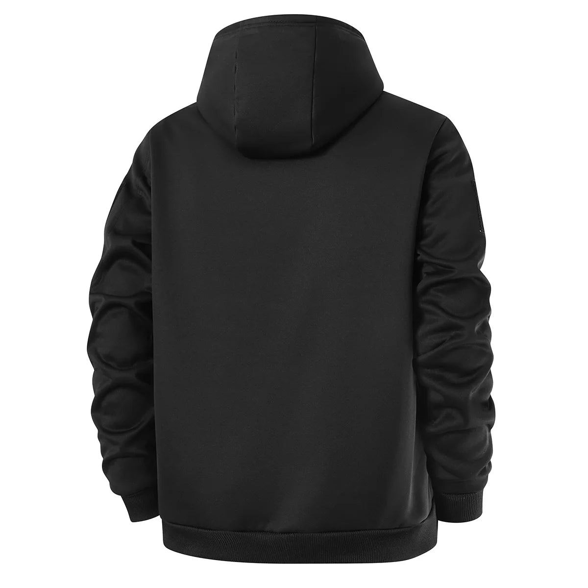 Men's Sherpa-Lined Zip-Up Winter Hoodie
