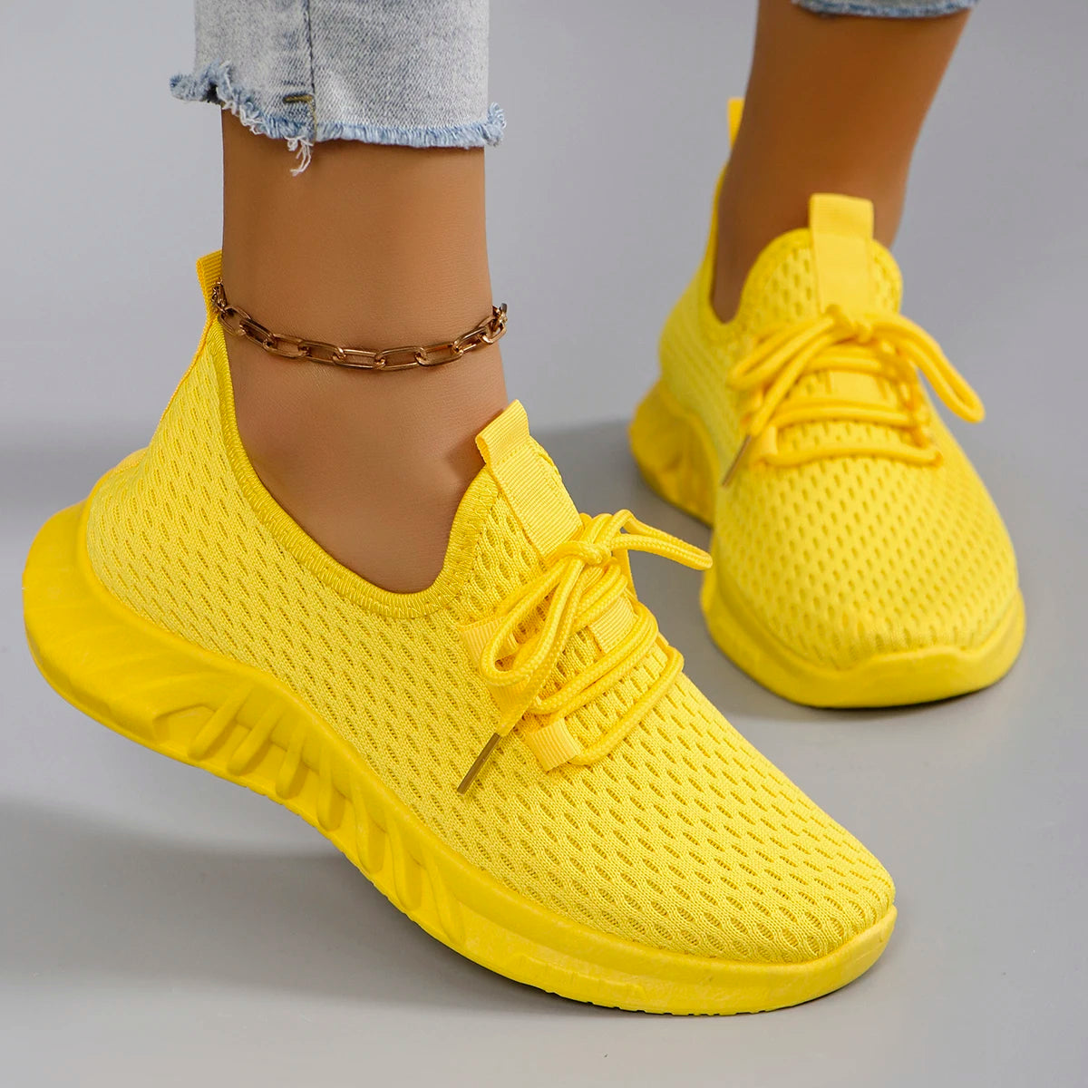 Women’s Breathable Mesh Casual Sneakers