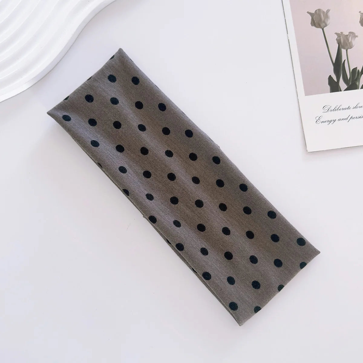 Women’s Y2K Retro Dot Stretch Headband