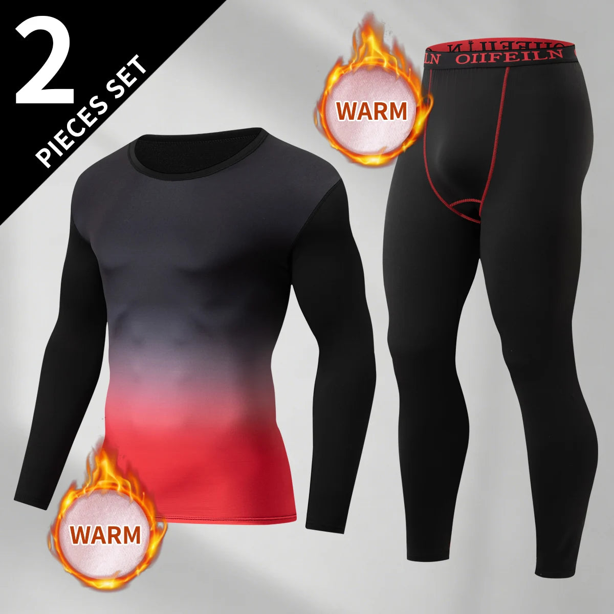 Men's Classic Thermal Underwear Set